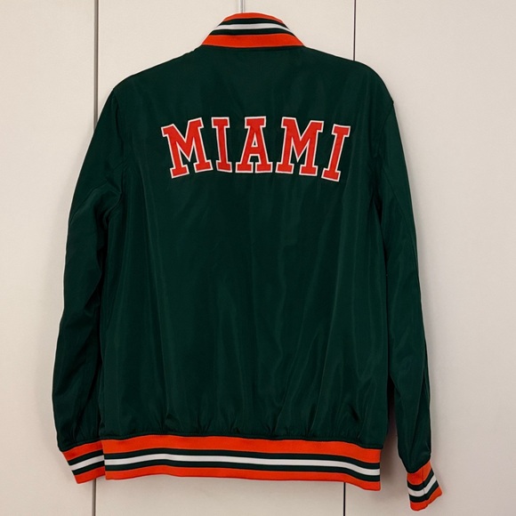 University of Miami Green Bomber - Picture 2 of 2